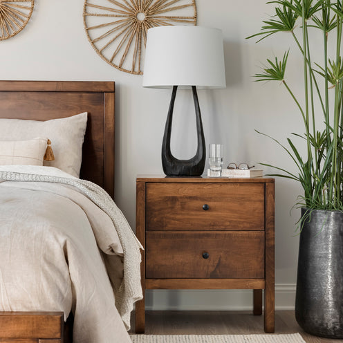 Dover 2-Drawer Nightstand